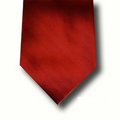 Solid Faille Red Tie